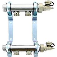 Коллектор для систем радиаторного отопления HLV на 2 контура Rehau