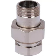 Американка никелированная Stout 1/2" ВР-НР уплотнение конус