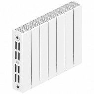 Радиатор биметаллический монолитный Rifar Supremo 350 7 секций, боковое подключение Радиатор биметаллический монолитный Rifar Supremo 350 7 секций, боковое подключение