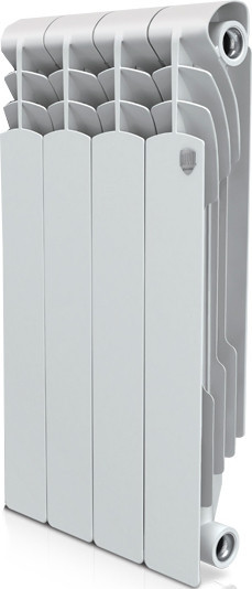 Радиатор биметаллический секционный Royal Thermo Revolution Bimetall 500 2.0 4 секции, боковое подключение
