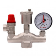 Группа безопасности котла никелированная 3 бар AQ1063N Vieir