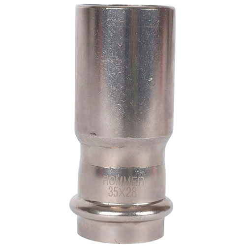 Пресс-муфта переходная Rommer ф35х28 ВПр-НПр нержавеющая сталь