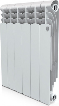 Радиатор биметаллический секционный Royal Thermo Revolution Bimetall 500 2.0 6 секций, боковое подключение Радиатор биметаллический секционный Royal Thermo Revolution Bimetall 500 2.0 6 секций, боковое подключение