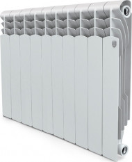 Радиатор биметаллический секционный Royal Thermo Revolution Bimetall 500 2.0 10 секций, боковое подключение Радиатор биметаллический секционный Royal Thermo Revolution Bimetall 500 2.0 10 секций, боковое подключение