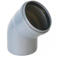 Отвод канализационный ф110 45° Политэк
