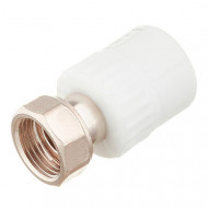 Муфта полипропиленовая PPR ф20х1/2" НГ Valfex