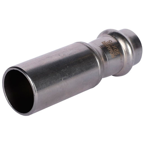 Пресс-муфта переходная Rommer ф22х18 ВПр-НПр нержавеющая сталь Пресс-муфта переходная Rommer ф22х18 ВПр-НПр нержавеющая сталь