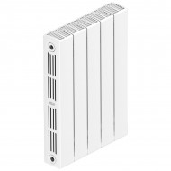 Радиатор биметаллический монолитный Rifar Supremo 500 5 секций, боковое подключение Радиатор биметаллический монолитный Rifar Supremo 500 5 секций, боковое подключение