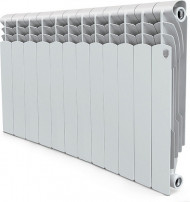 Радиатор биметаллический секционный Royal Thermo Revolution Bimetall 500 2.0 12 секций, боковое подключение Радиатор биметаллический секционный Royal Thermo Revolution Bimetall 500 2.0 12 секций, боковое подключение