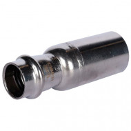 Пресс-муфта переходная Rommer ф28х22 ВПр-НПр нержавеющая сталь