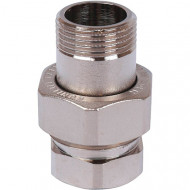 Американка никелированная Stout 1 1/4" ВР-НР уплотнение конус