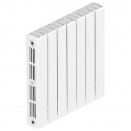 Радиатор биметаллический монолитный Rifar Supremo 500 7 секций, боковое подключение Радиатор биметаллический монолитный Rifar Supremo 500 7 секций, боковое подключение