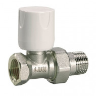 Вентиль ручной регулировки прямой 1/2" Luxor