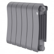 Радиатор биметаллический Royal Thermo Infinity 300 Silver Satin - 14 секц.