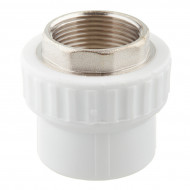 Муфта комбинированная под ключ PPR ф40х1 1/4" ВР Valfex