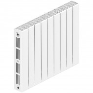 Радиатор биметаллический монолитный Rifar Supremo 500 9 секций, боковое подключение Радиатор биметаллический монолитный Rifar Supremo 500 9 секций, боковое подключение