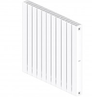 Радиатор биметаллический монолитный Rifar Supremo 800 11 секций, боковое подключение Радиатор биметаллический монолитный Rifar Supremo 800 11 секций, боковое подключение